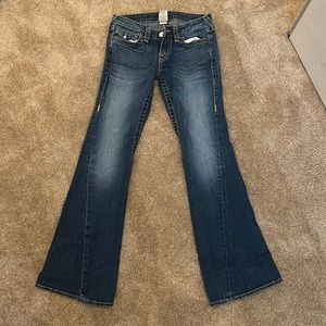 True religion jeans barley worn